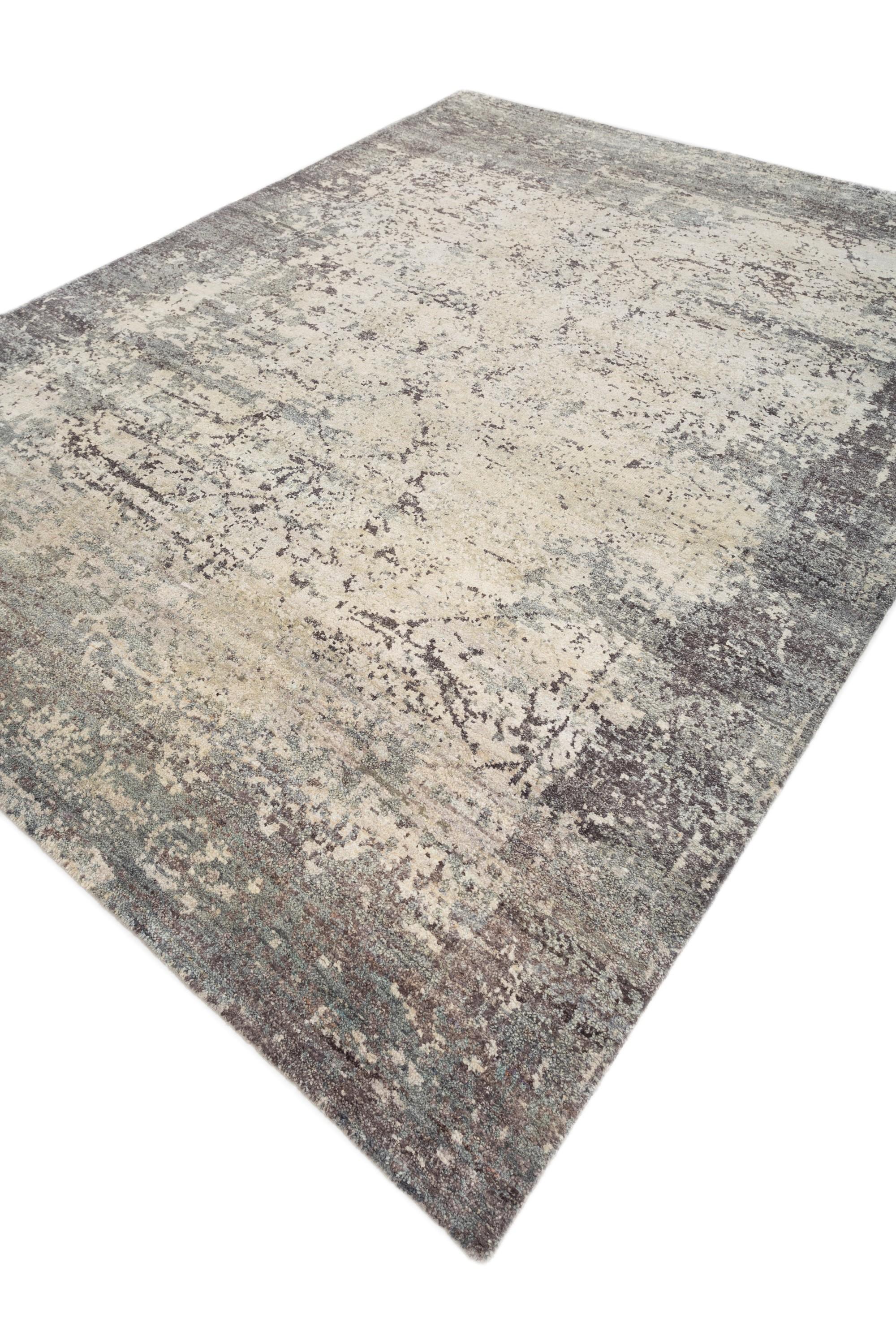 Indian Woodland Enigma Ashwood & Ashwood 240x300 cm Hand Knotted Rugs For Sale