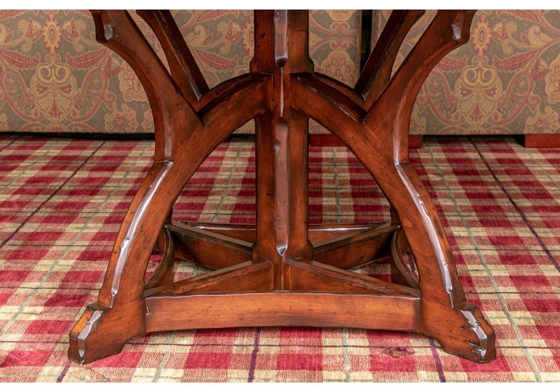 American Classical Woodland Furniture Custom Amato Octagonal Game Table