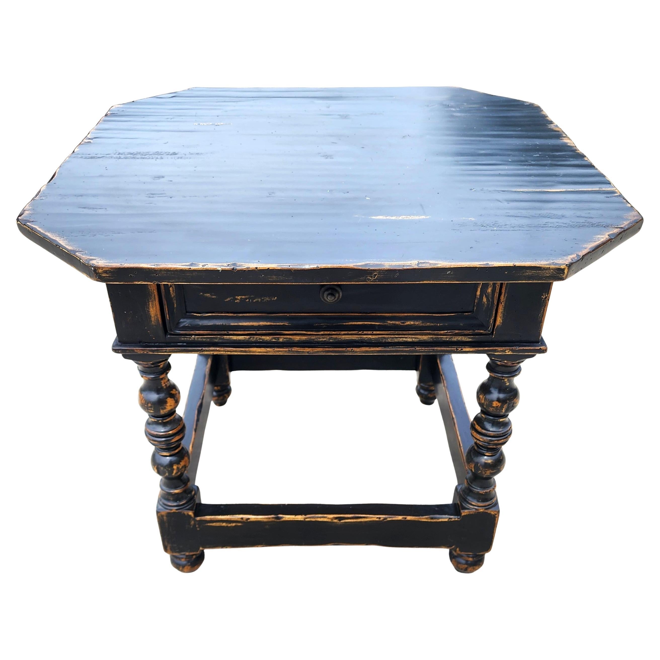 Woodland Furniture Seite End Tabelle Französisch Land rustikal im Angebot