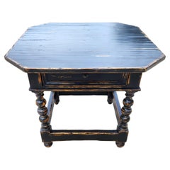 Woodland Furniture Seite End Tabelle Französisch Land rustikal