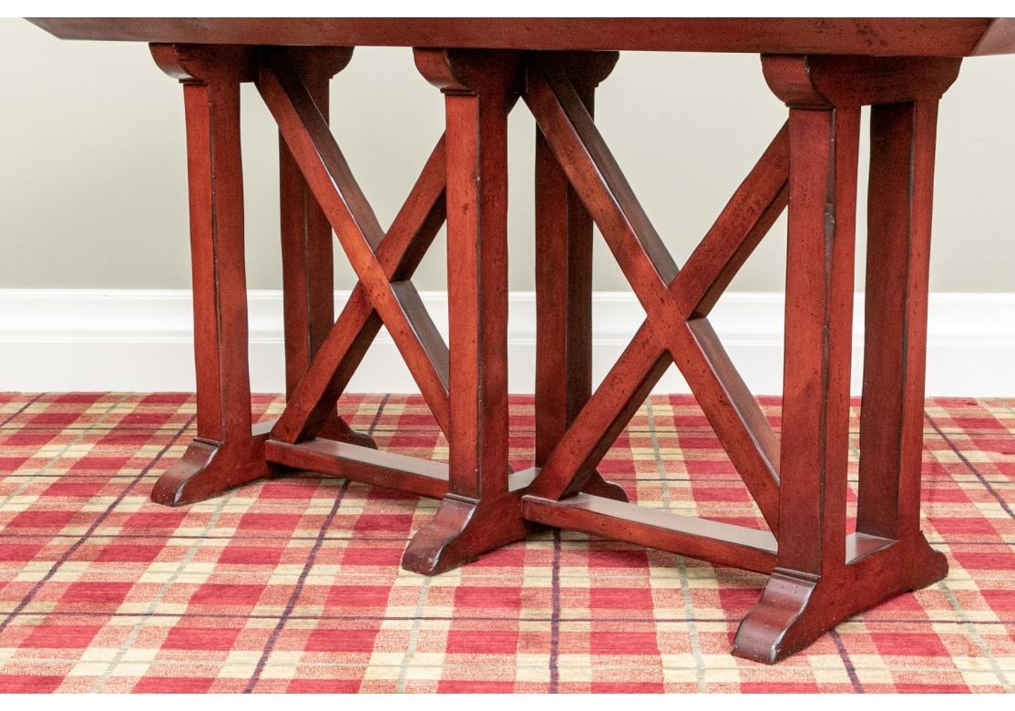 Stained Woodland Furniture Sofa Or Console Table For Sale