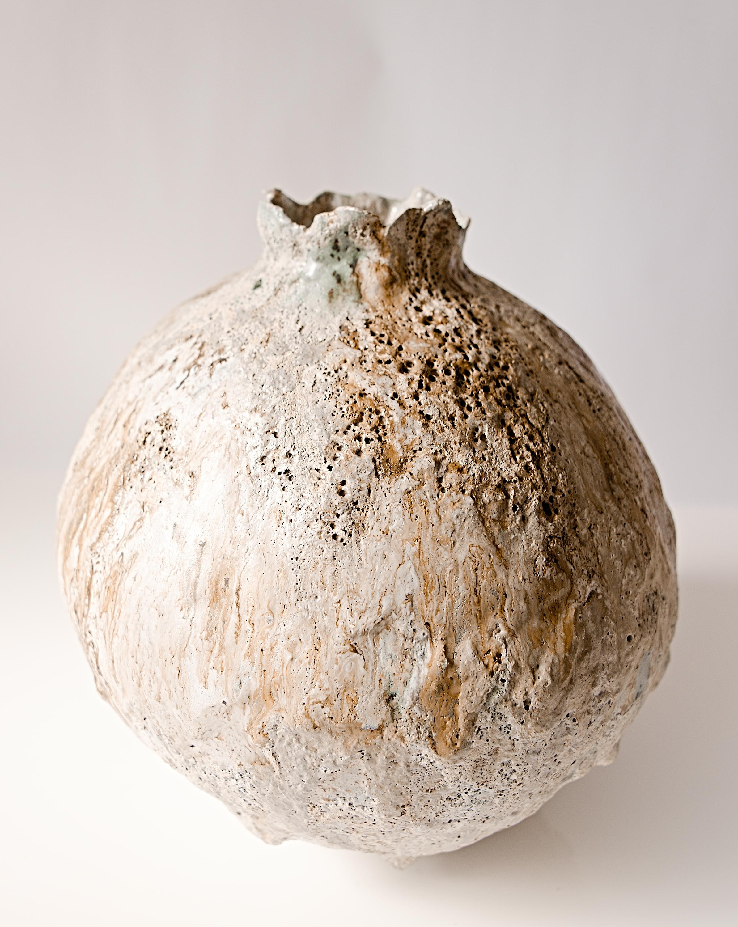 Organic Woodland moon, wo die Erforschung von handgedruckten Oxiden und kundenspezifischen Glasuren 