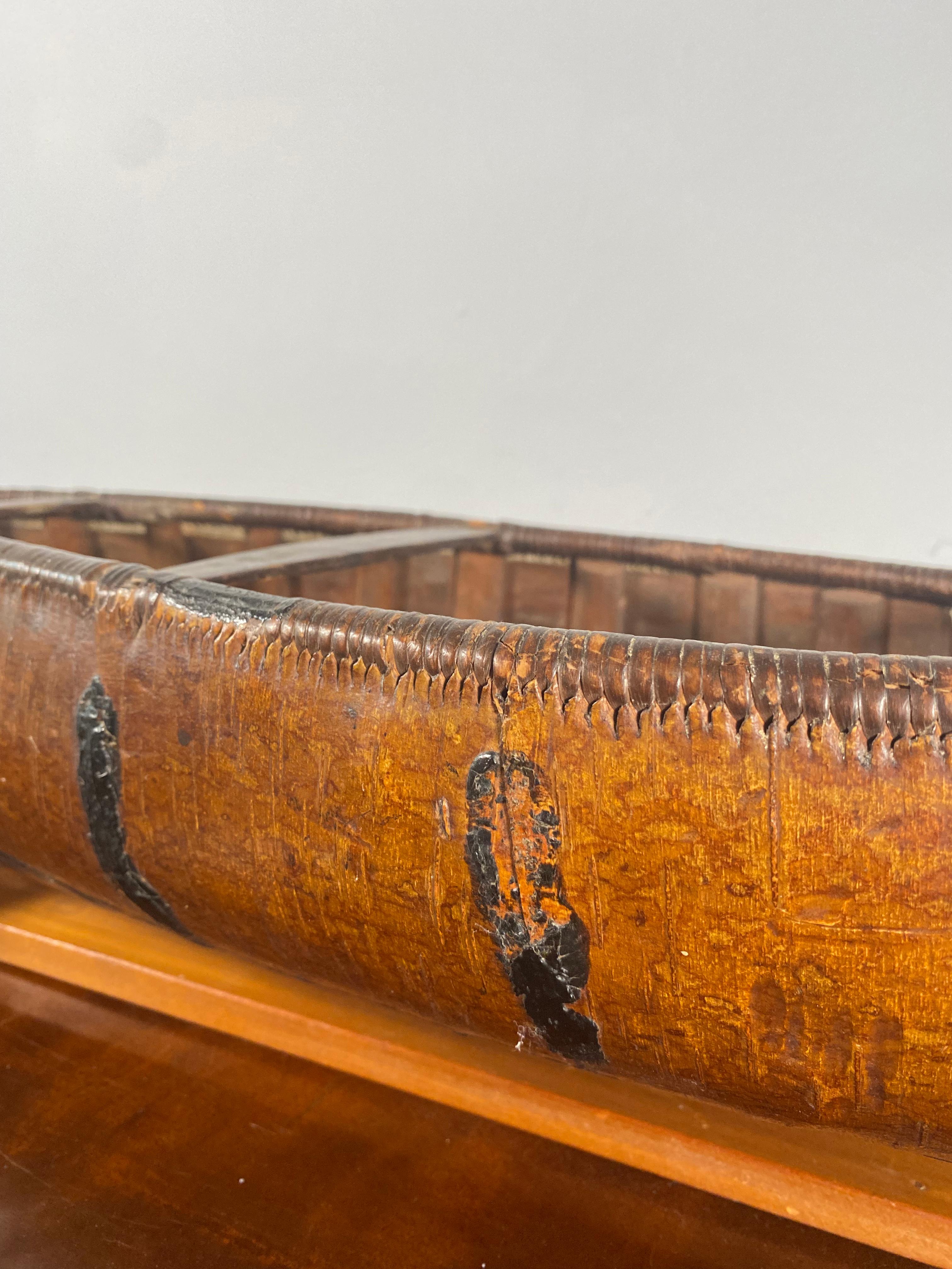 woodland birch bark baskets