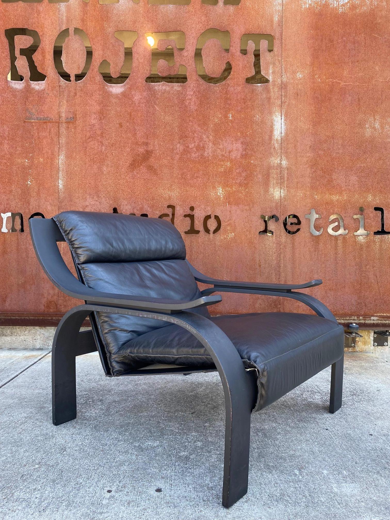 Woodline Chair by Marco Zanuso, Italy, 1970's For Sale 3