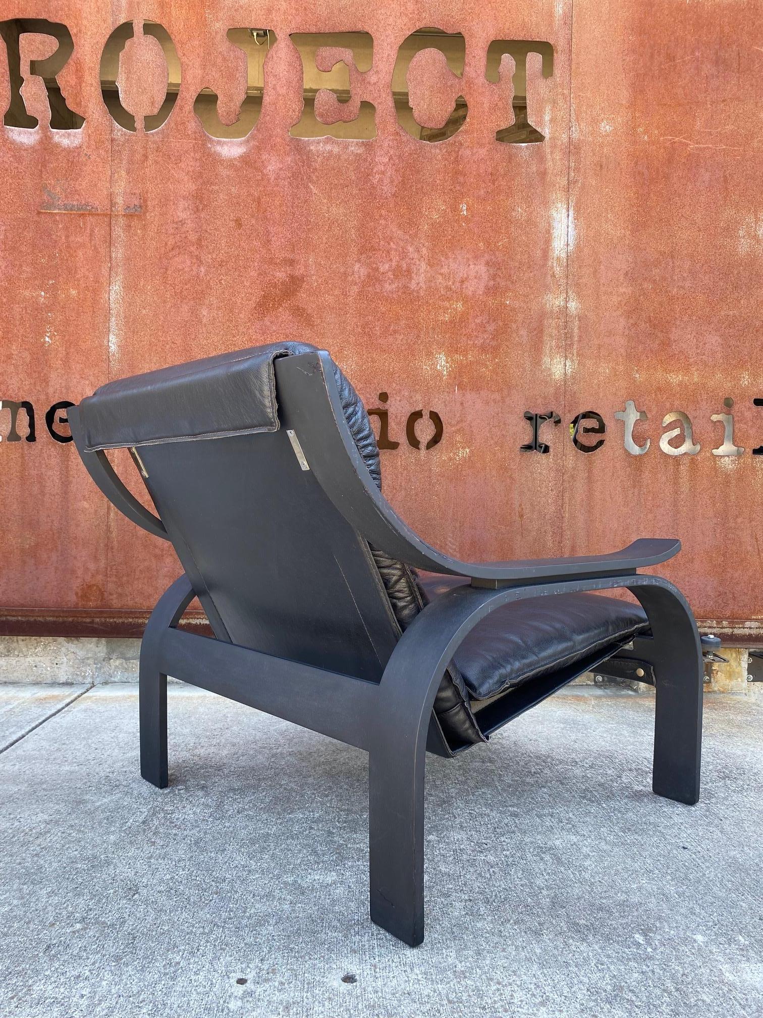 Woodline Chair by Marco Zanuso, Italy, 1970's For Sale 4