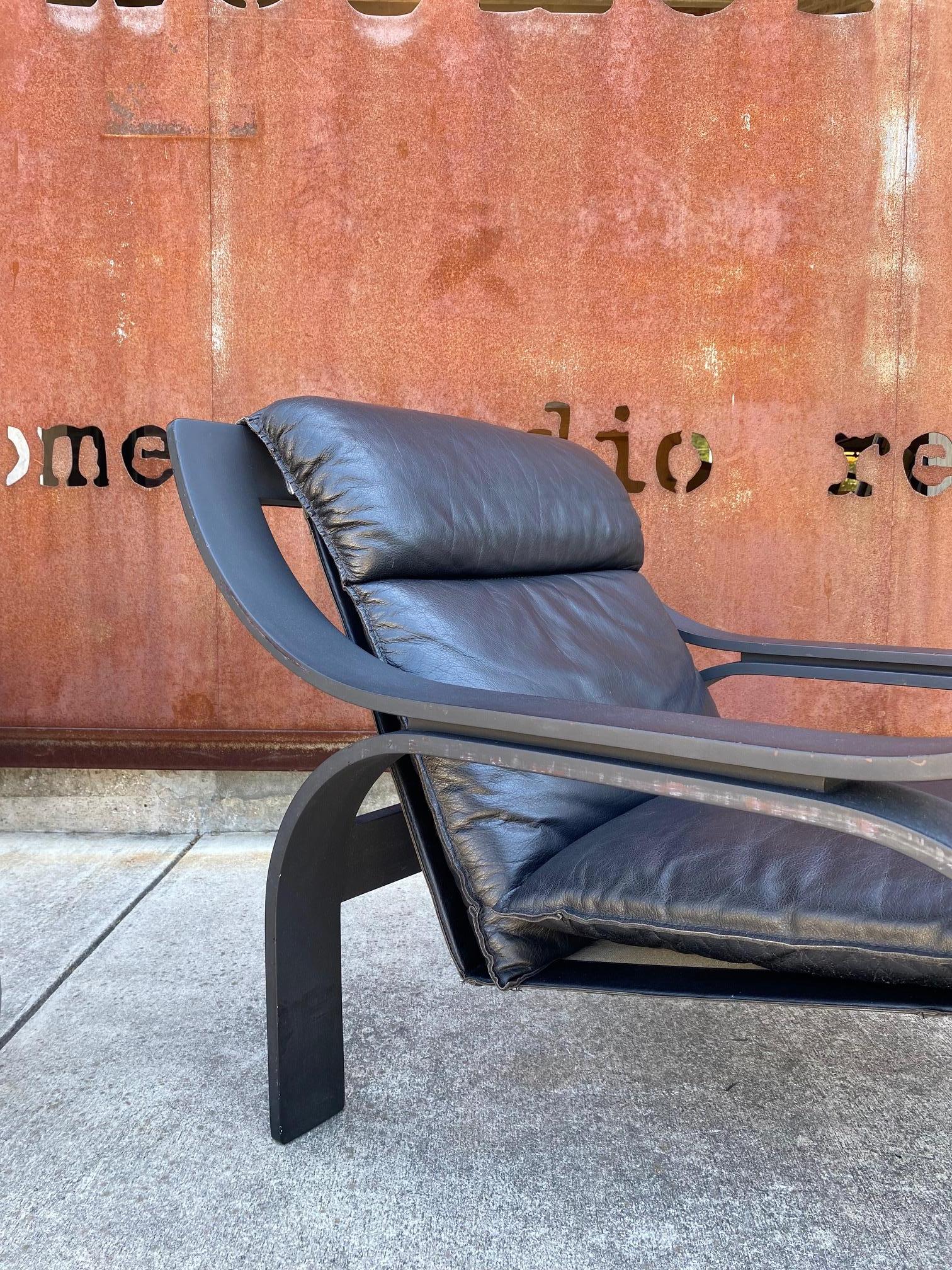 Woodline Chair by Marco Zanuso, Italy, 1970's For Sale 5