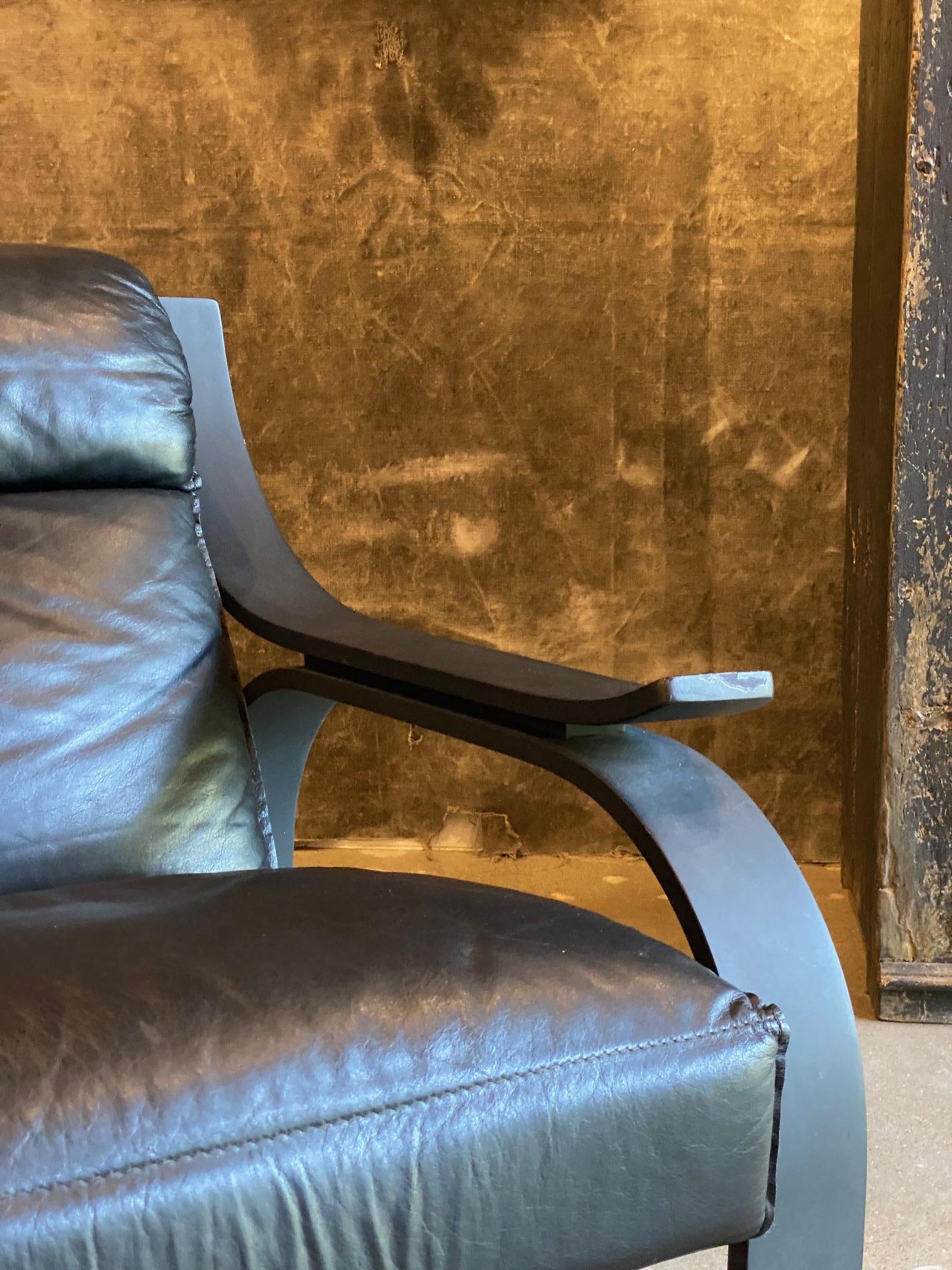Woodline Chair by Marco Zanuso, Italy, 1970's For Sale 1