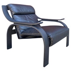 Used Woodline Chair by Marco Zanuso, Italy, 1970's