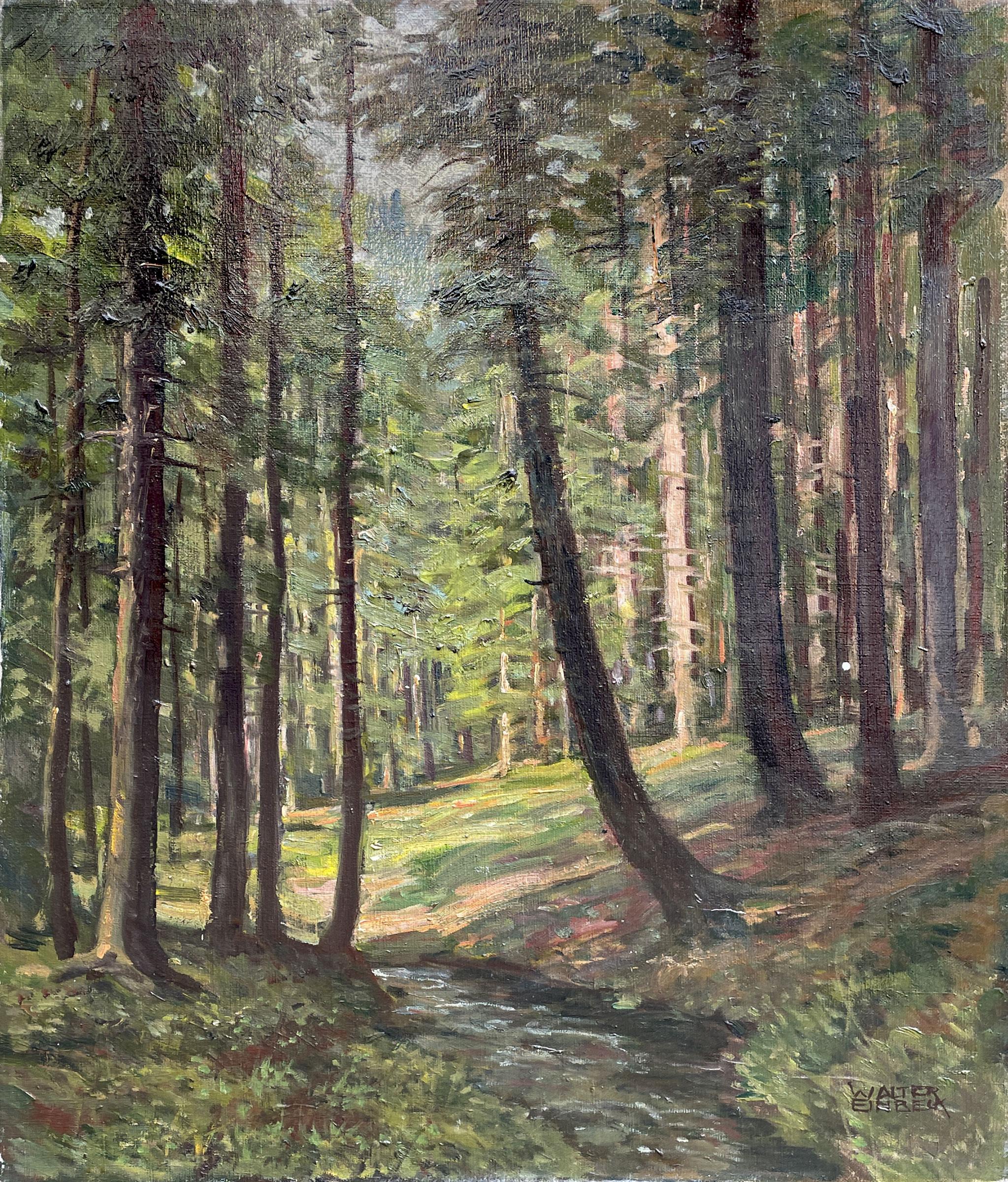 Walter Einbeck - Alpine forest in summer

cm60 x cm50 (without frame) - oil on canvas

Walter Einbeck - (Magdeburg 3 February 1890 - Munich 27 July 1968)
From 1908 to 1910 Walter Einbeck went to the Munich Academy of Art, and then attended the