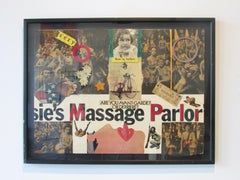 Woodstock Era Titillating Avant-Garde Collage Assemblage