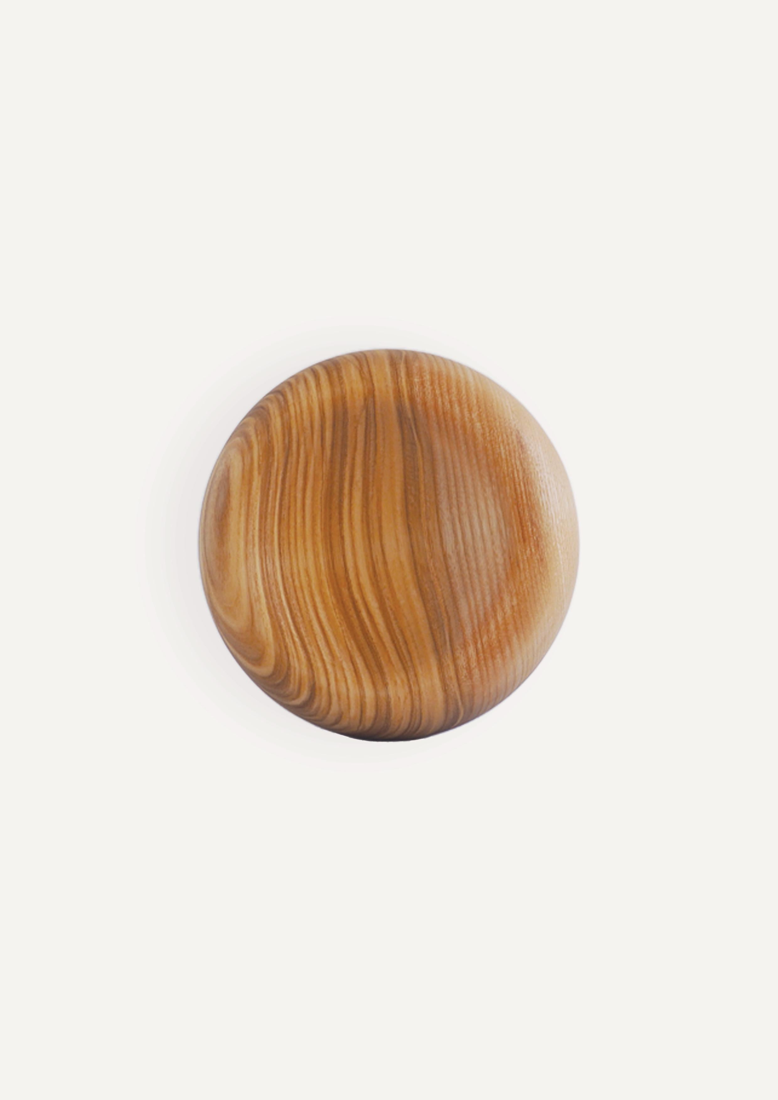 Contemporary Large bowl, ash wood, woodturning, handmade in France, OROS Editions  For Sale