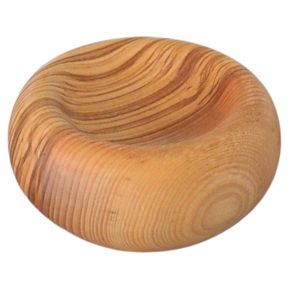 Large bowl, ash wood, woodturning, handmade in France, OROS Editions  For Sale
