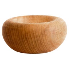 Small bowl, ash wood, woodturning, handmade in France, OROS Editions 