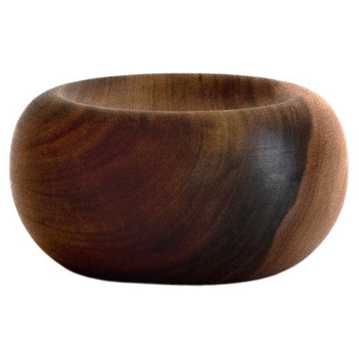 Bol Artisanal En Bois De Pommier Tourné Main - Diamètre 6 Pouces - Grainé - Angleterre