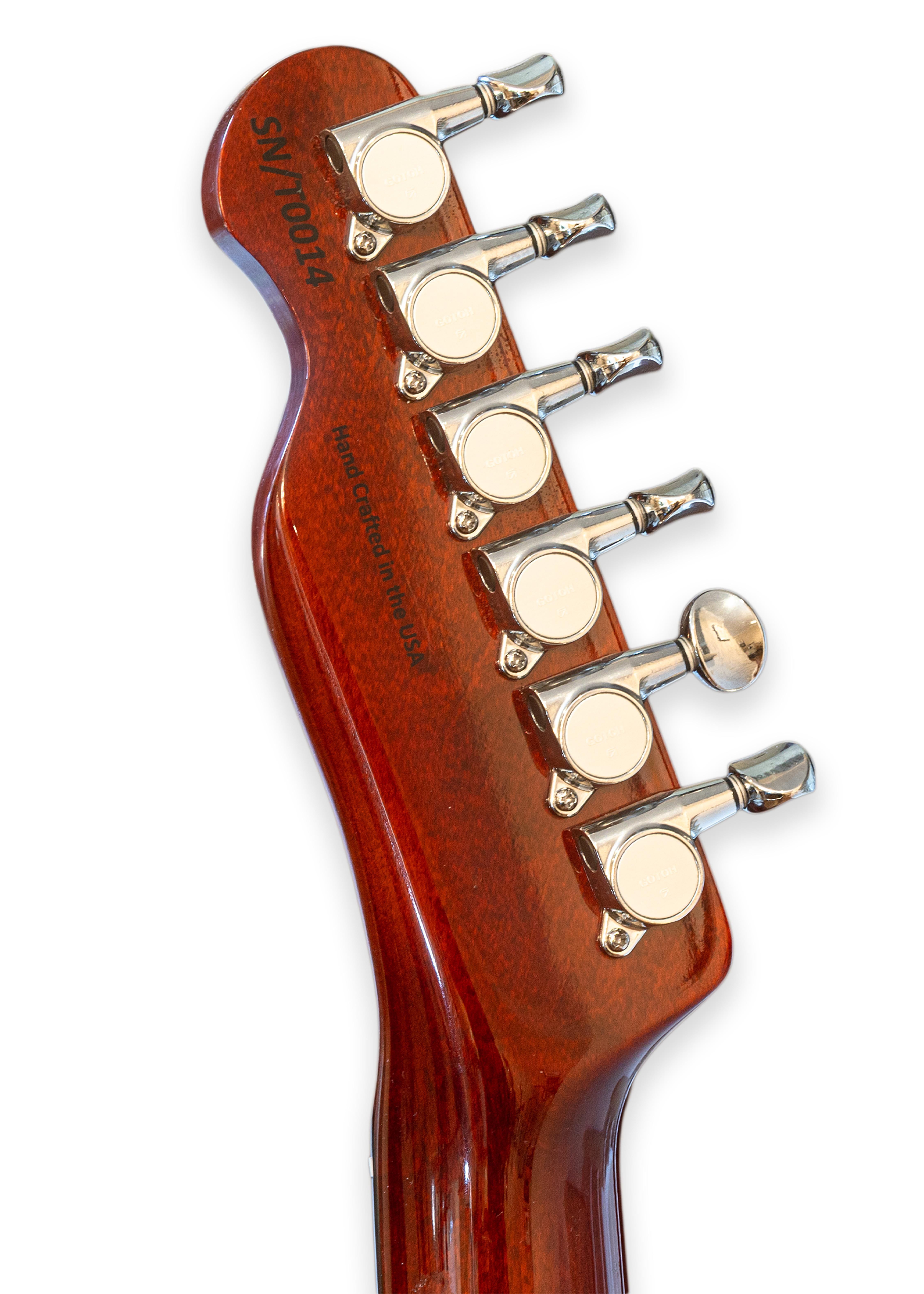 Woodward Custom Guitar Co.-Handcrafted Electric Guitar (Built 1910/Rebuilt 2017) For Sale 1