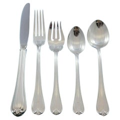 Woodwind by Reed & Barton R&B Sterling Silver Flatware Set for 12 Service 66 Pcs