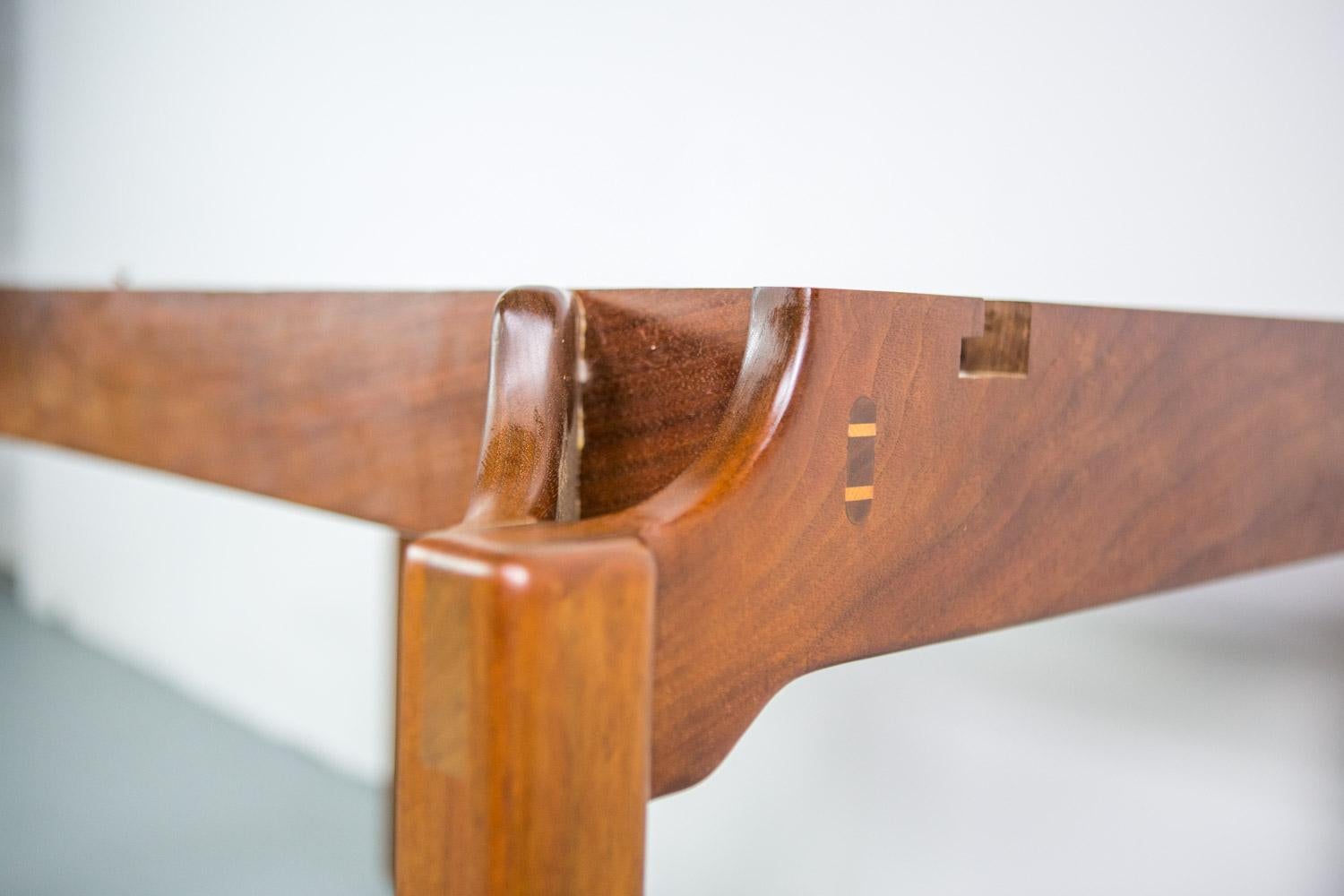 Milieu du XXe siècle Table de salle à manger en bois de l'atelier Ejner Pagh en vente