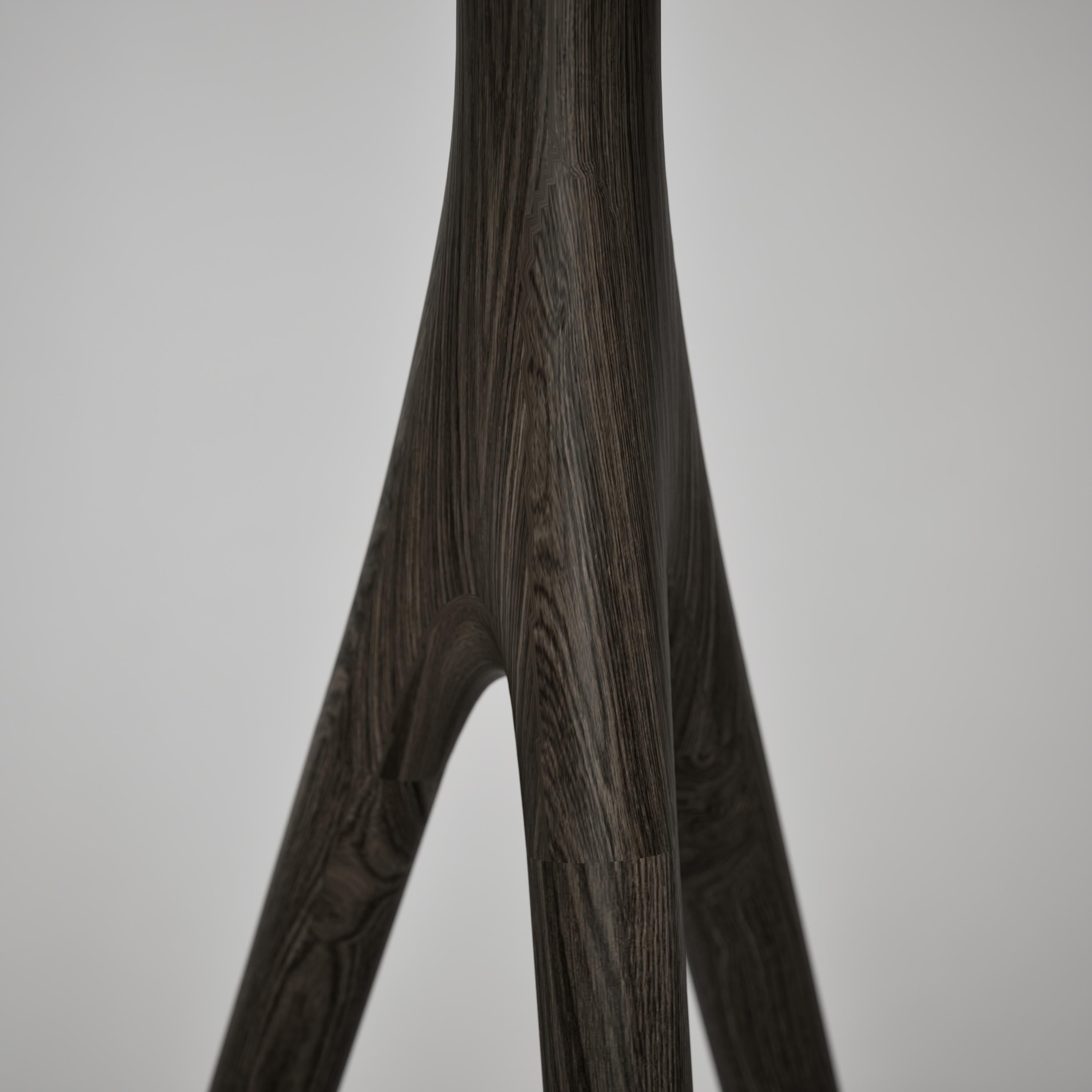 Woody Coat hanger - Brown Stained Oak In New Condition For Sale In Warszawa, PL