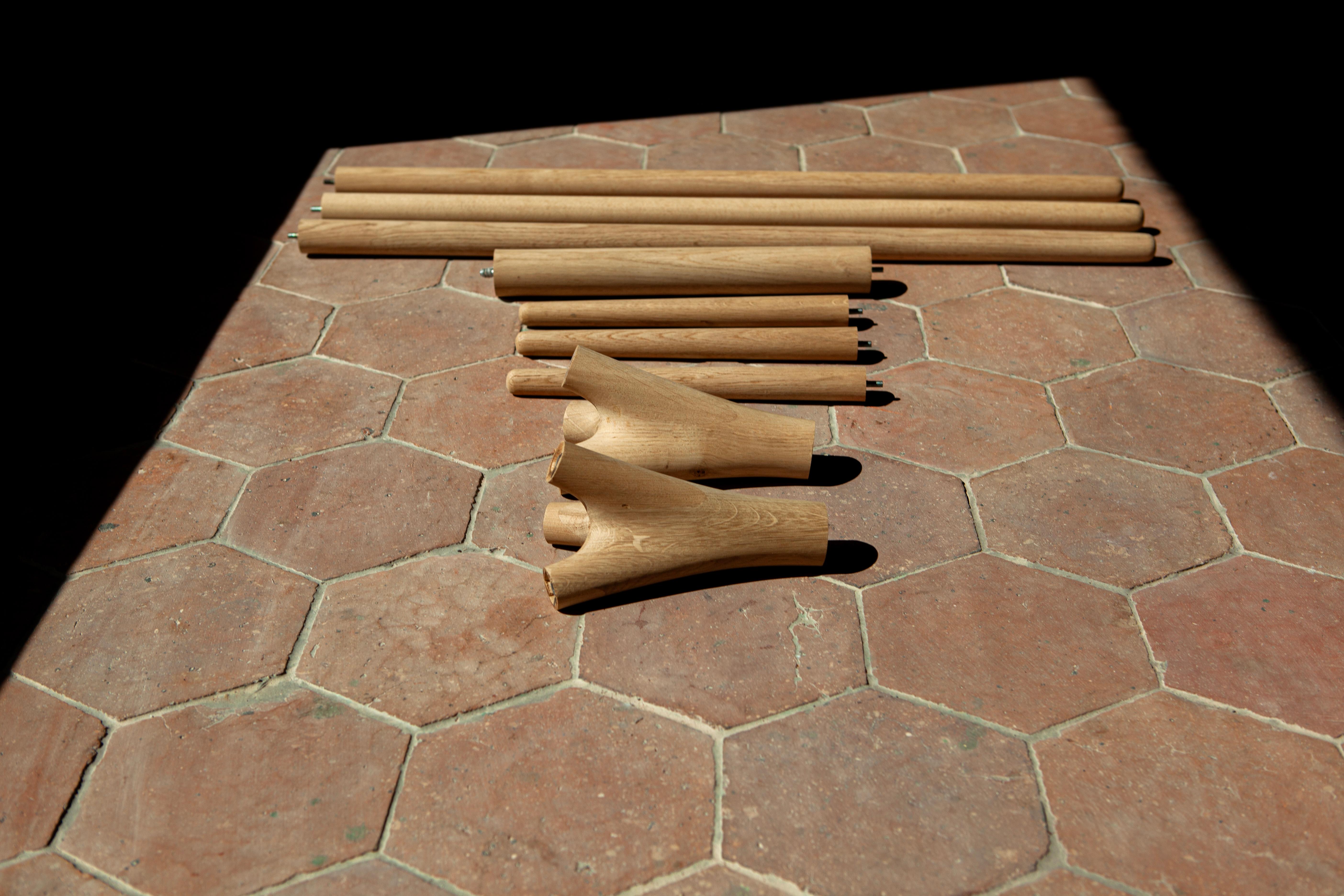 Woody Kleiderbügel - Natural Oak im Angebot 1