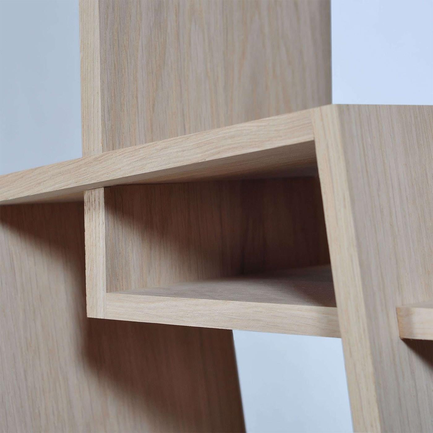 Libreria tripla Woody Oak in vendita 1