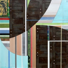 Borderline No. 1 Pintura en técnica mixta, estilo abstracto, 2010s, Nuevo