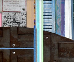 Borderline No. 2 Pintura en técnica mixta, estilo abstracto, 2010s, Nuevo