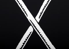 The Letter X, Pop Art Screenprint by Woody Pirtle
