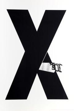 The Letter Y, Pop Art Screenprint by Woody Pirtle