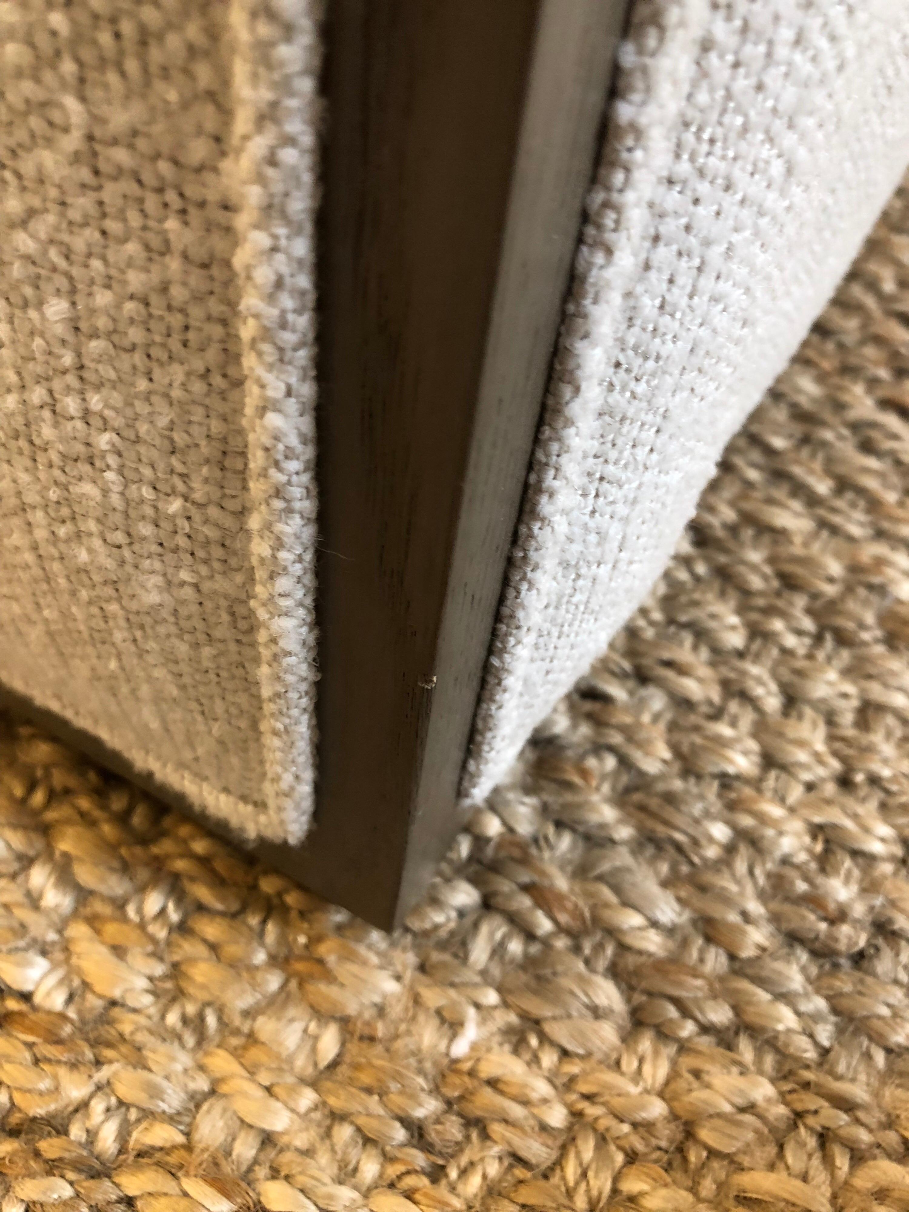 Fabric Woody Sofa, by Rene Cazares Furniture For Sale
