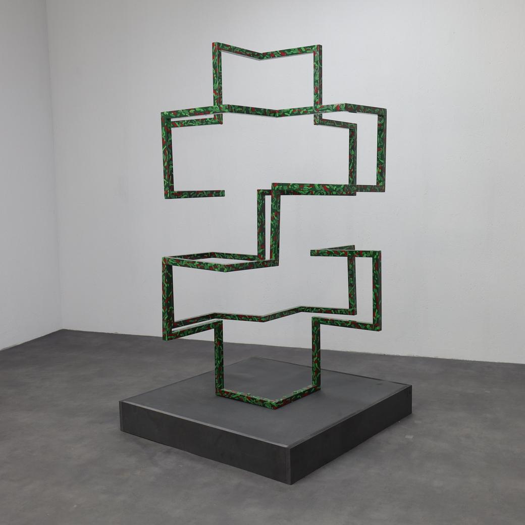 Late 20th Century Woody van Amen “Taxat” Monumental Art Installation, c. 1990s For Sale