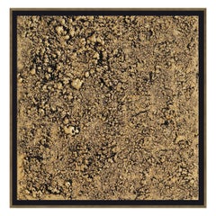 Wool Acrylic Painting with Wooden Frame by Roberto Cavalli Home Interiors