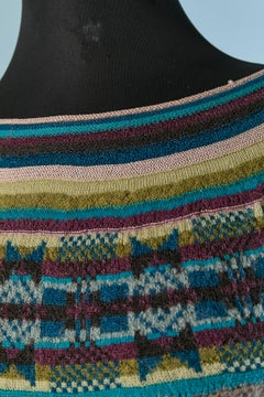 Pullover aus Wolle und Alpaka mit Jacquardmuster KENZO