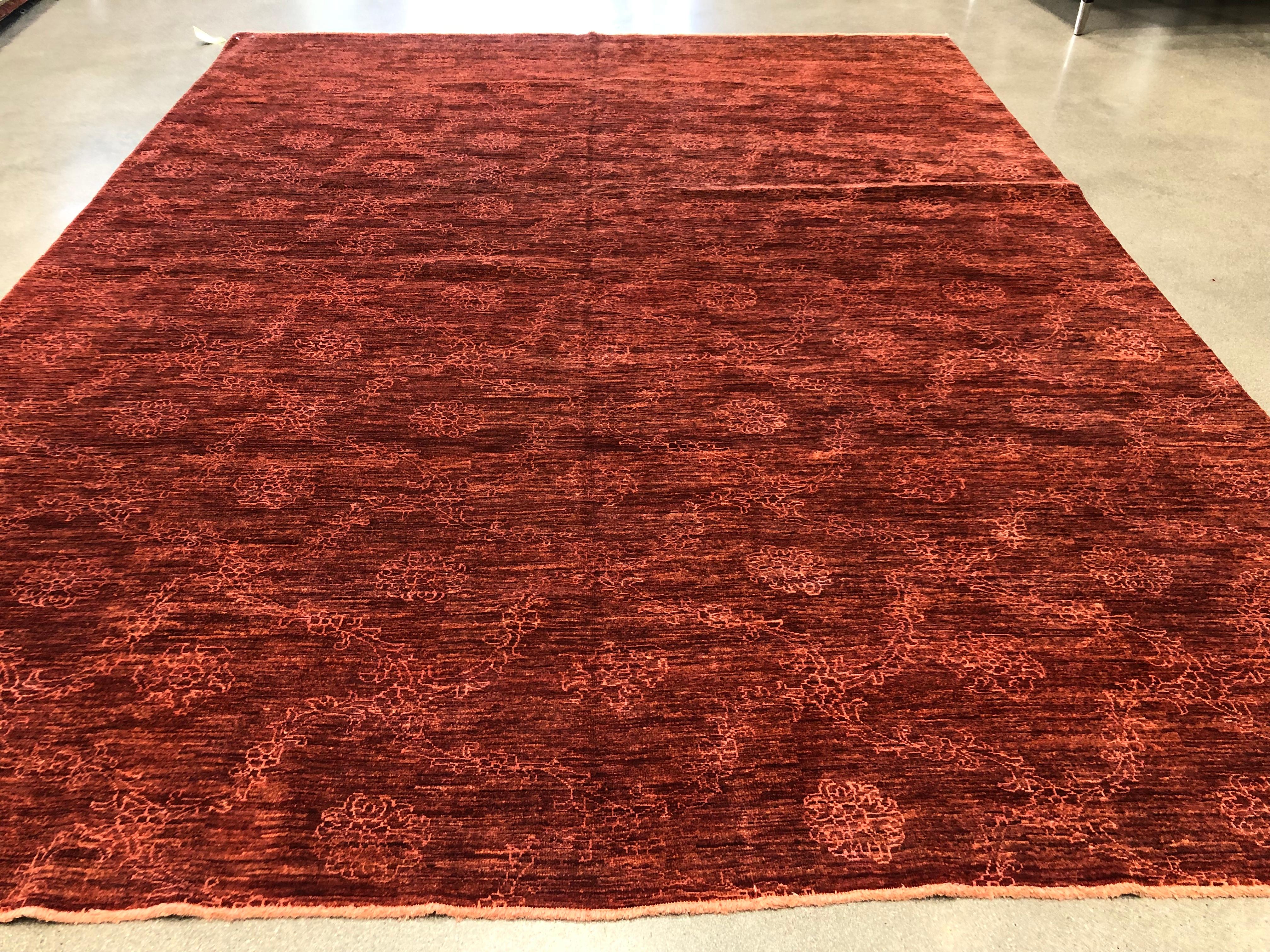 Wool and Silk All Over Trellis Design Pakistani For Sale 1