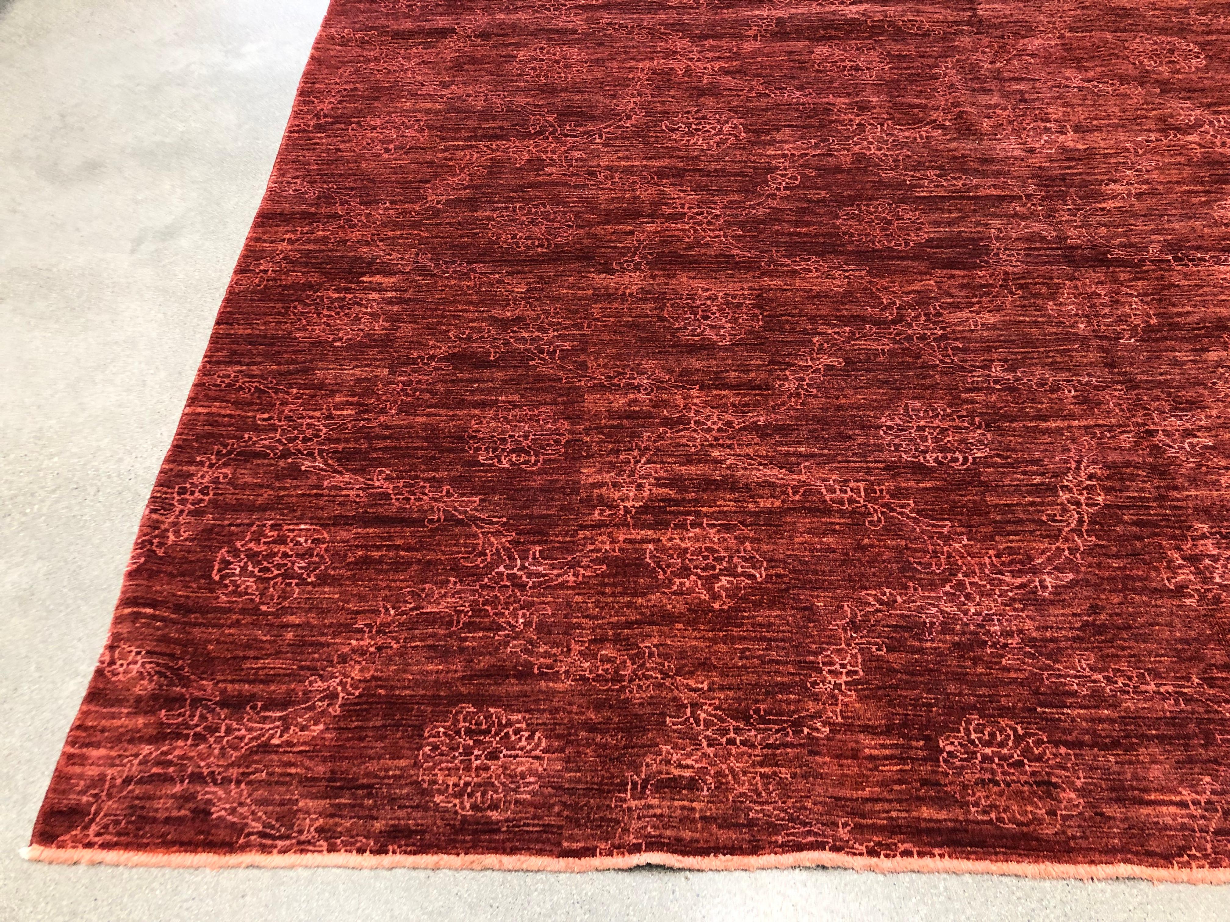 Wool and Silk All Over Trellis Design Pakistani For Sale 2