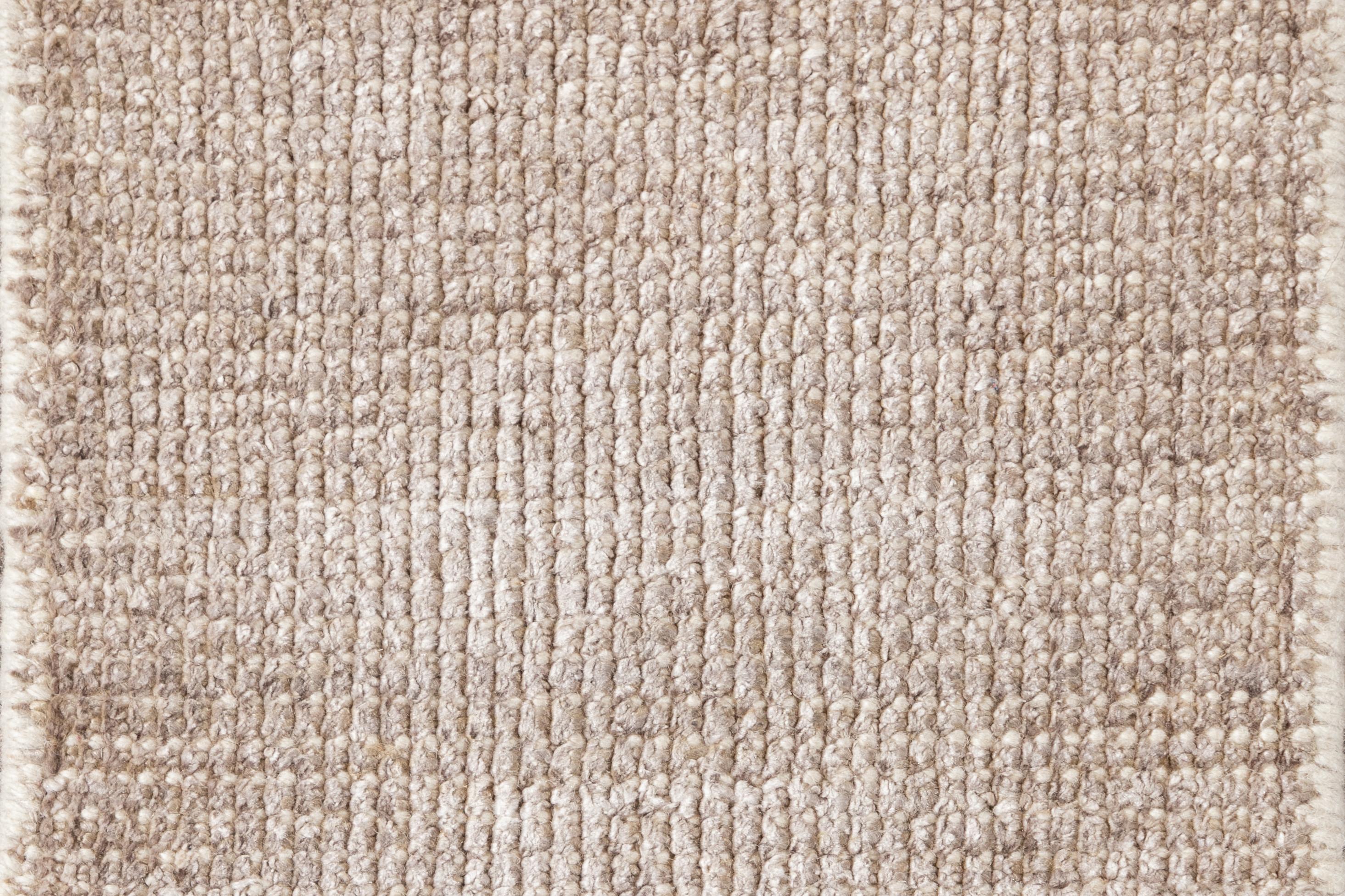 Woven Wool and Silk Boho Custom Rug For Sale