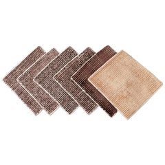 Wolle und Seide Boho maßgefertigter Teppich