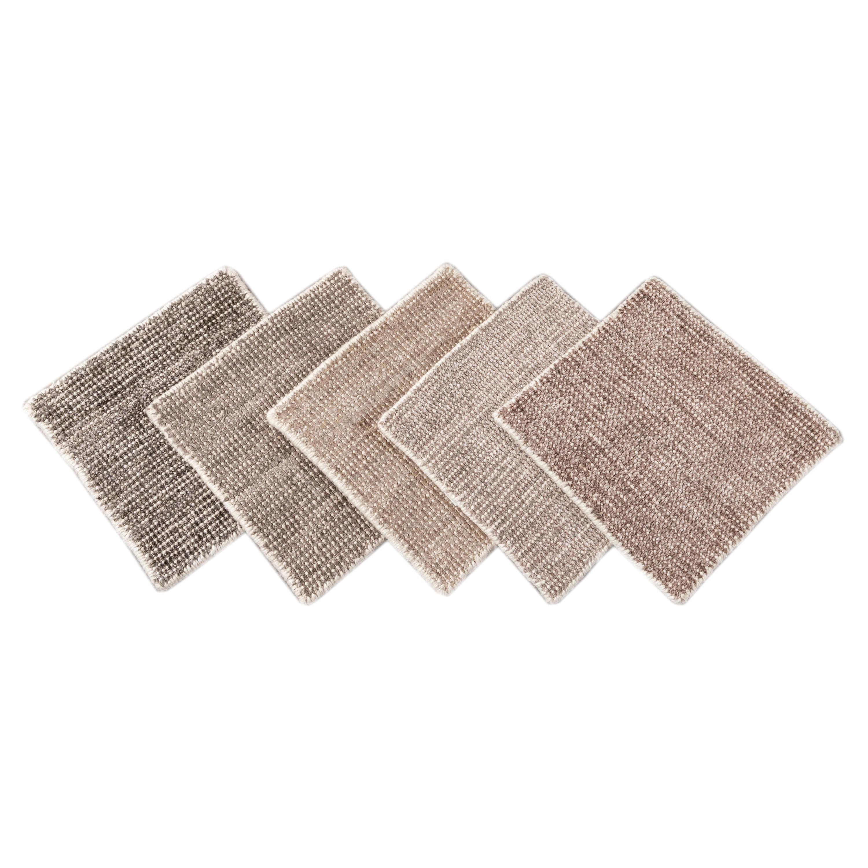 Wool and Silk Boho Custom Rug