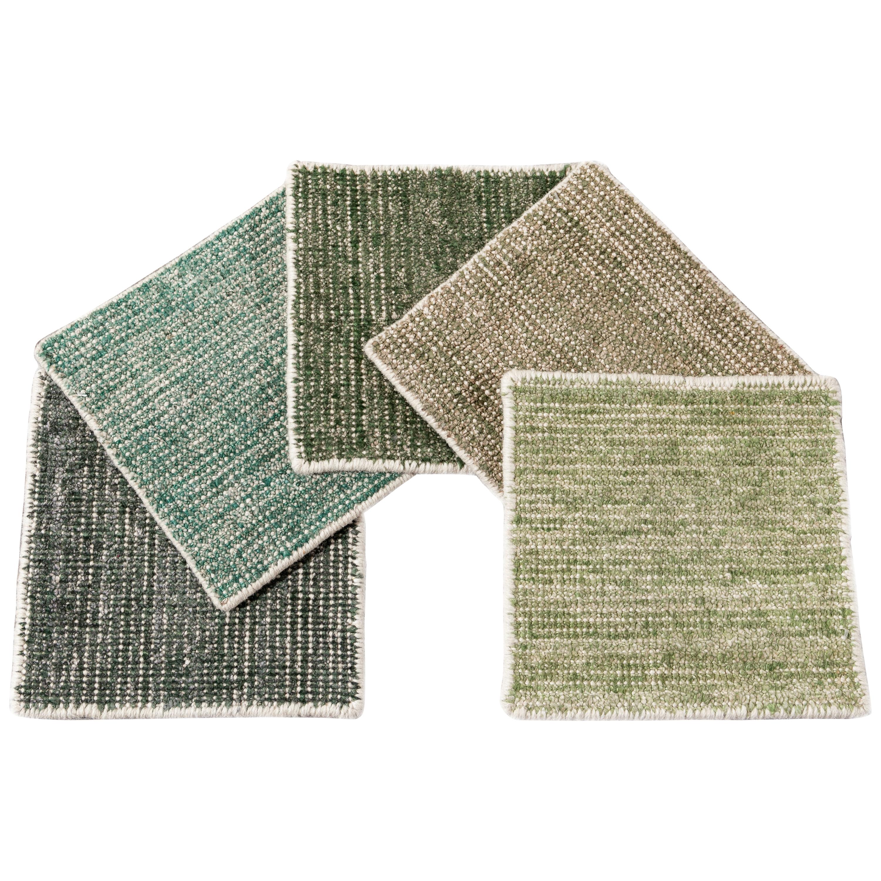 Wool and Silk Boho Custom Rug