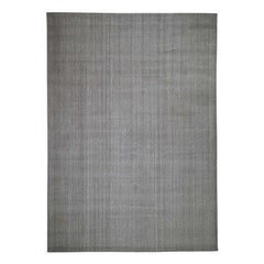 Wool and Silk Tone on Tone Hand Loomed Oriental Rug