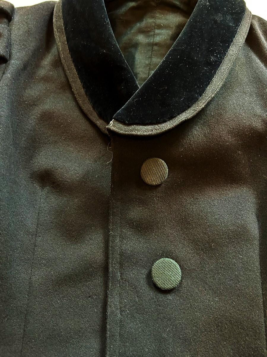 Wool And Velvet Cloth Amazon Jacket - France Circa 1895-1905 4