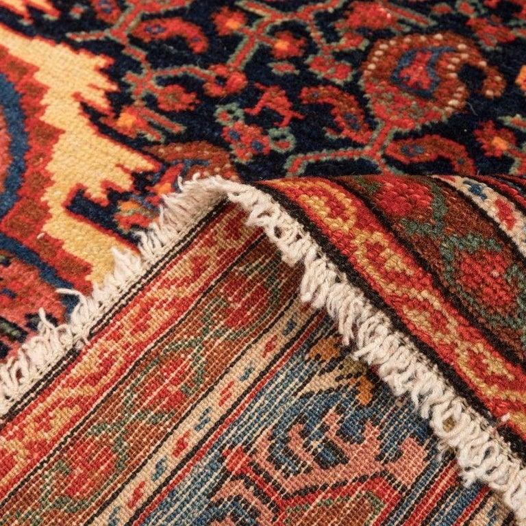  Handmade  Wool Classic Rug Melayir Design Very Elaborated. 1, 95 x 1, 30 m. For Sale 2