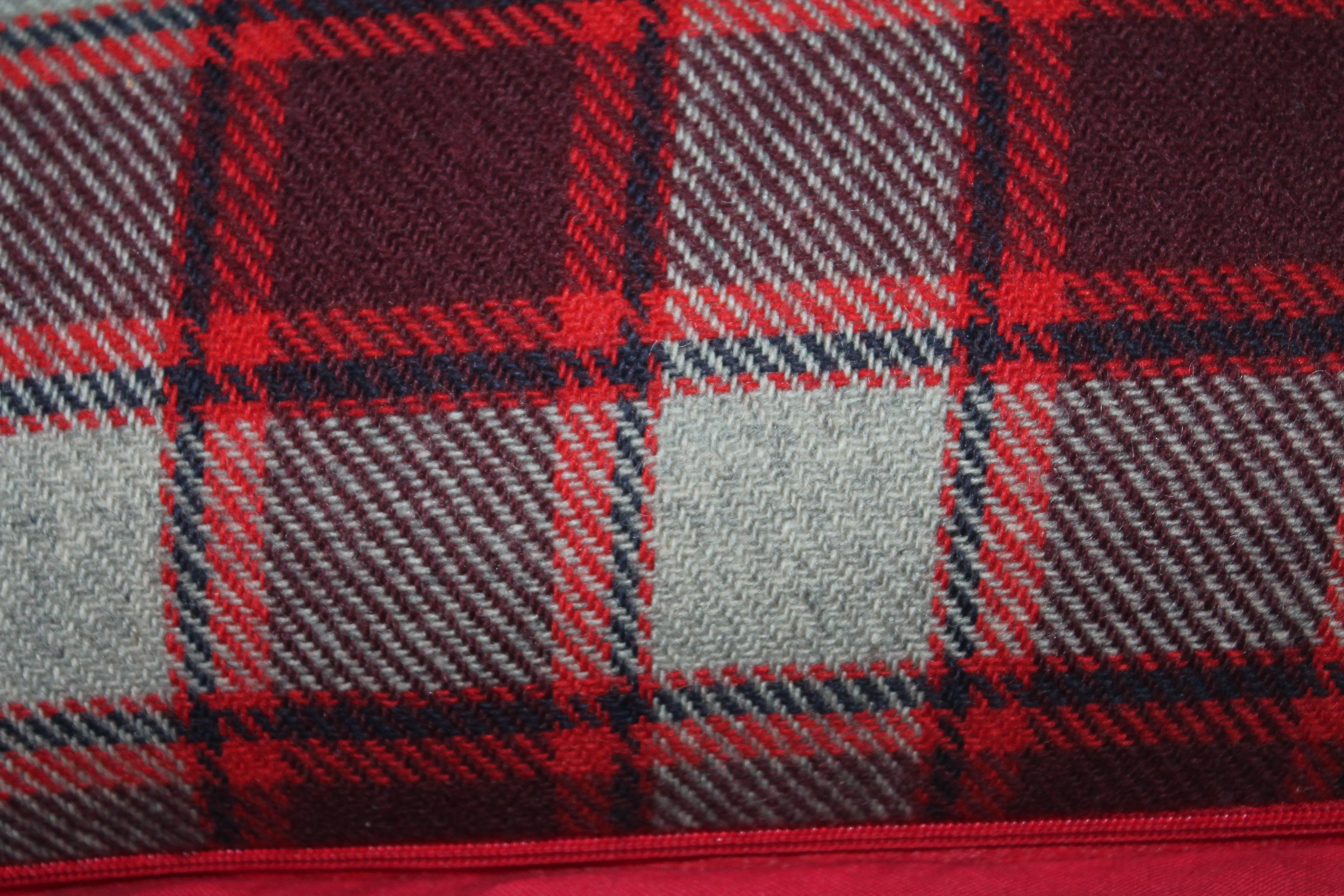 wool plaid blankets