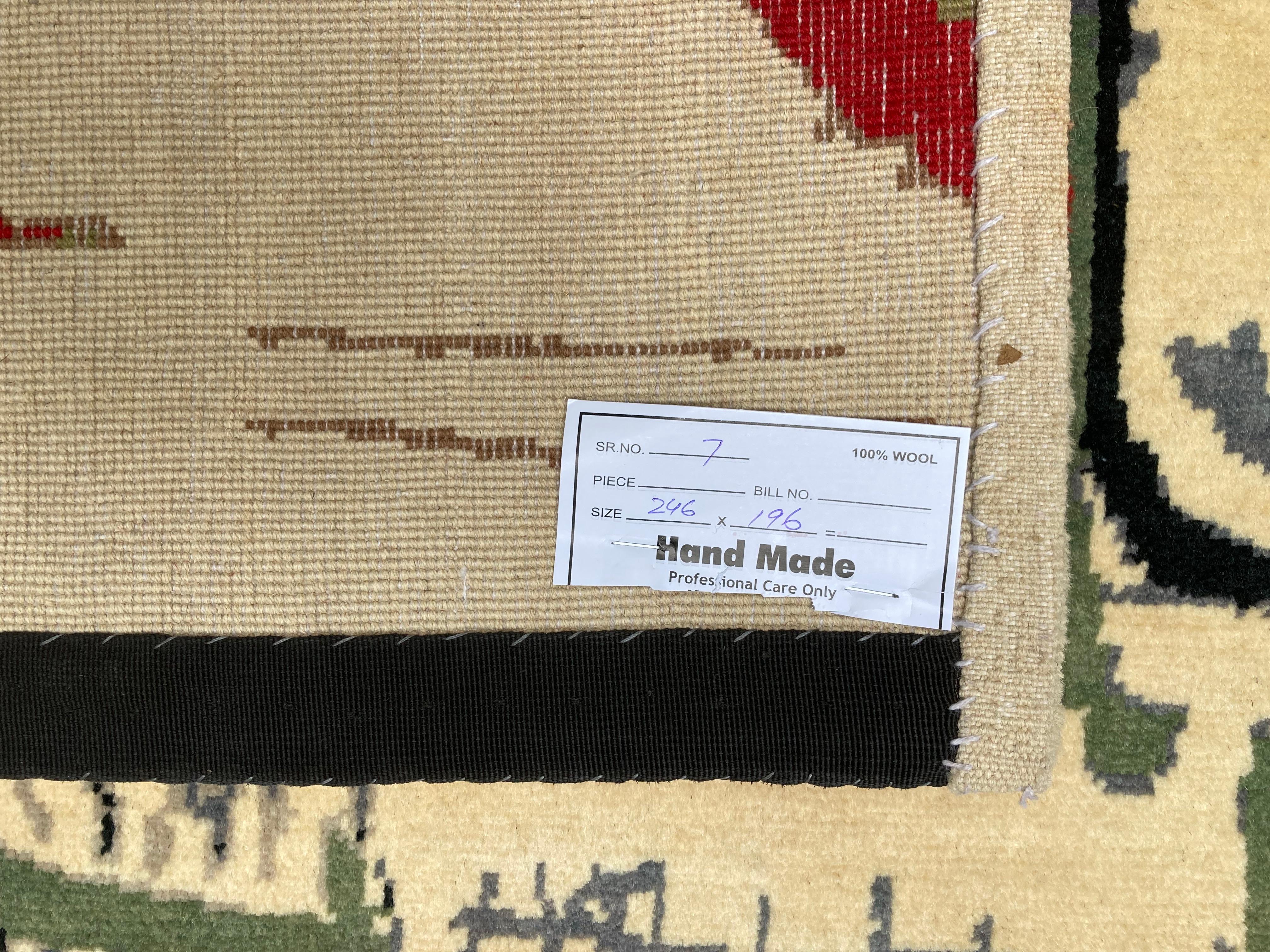 Wool Carpet, After Jean-Michel Basquiat, Circa 2015 In Good Condition For Sale In Saint ouen, FR