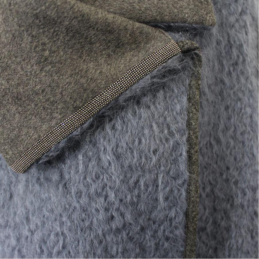 Fabiana Filippi Wool cloak size Unique In Excellent Condition For Sale In Gazzaniga (BG), IT
