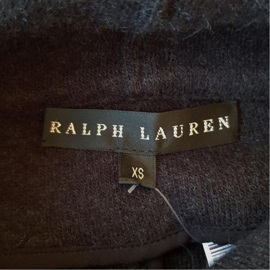 Black Ralph Lauren Wool coat size XS For Sale