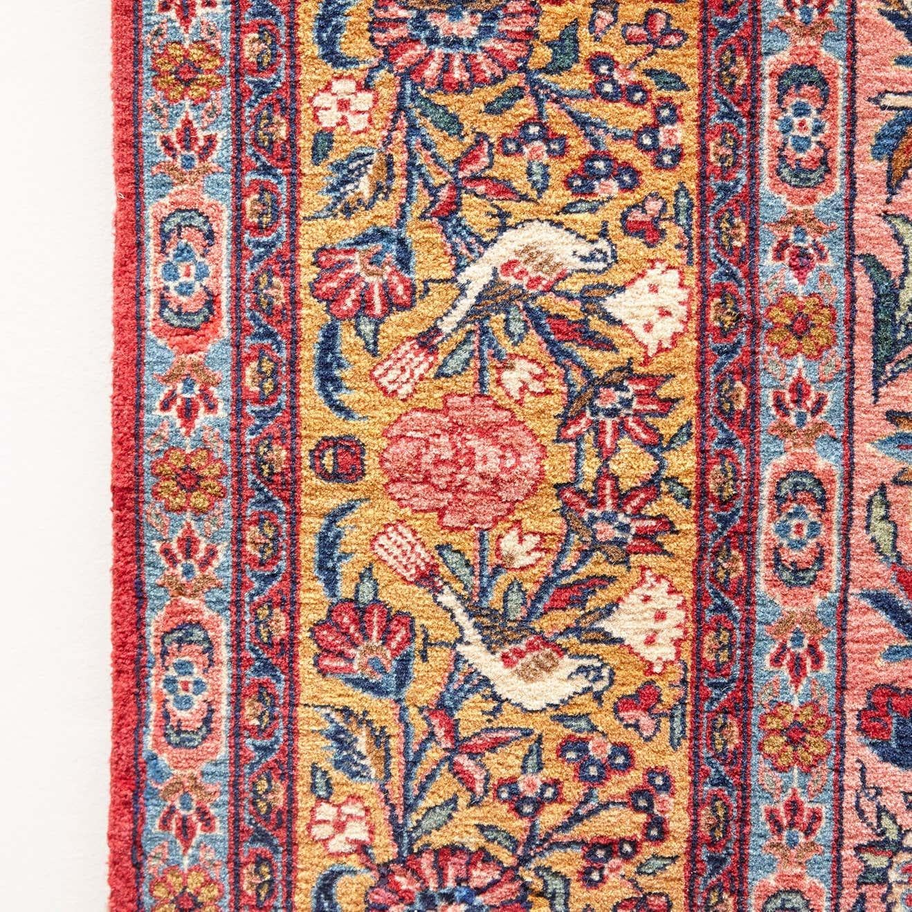 Moroccan Wool Color Rug, circa 1940 For Sale