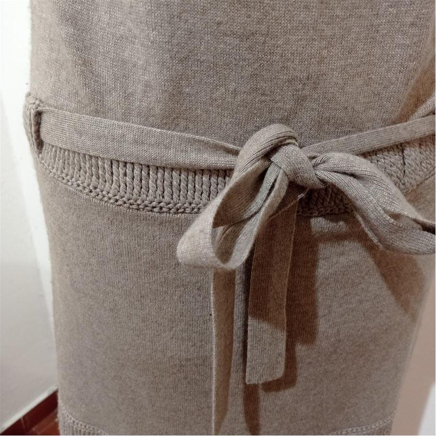 Alberta Ferretti Wool dress size 44 In Excellent Condition In Gazzaniga (BG), IT