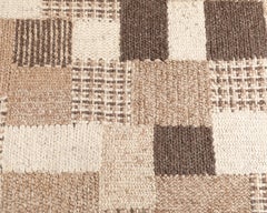 Wool Flat-Weave Carpet, Sweden, 1970s