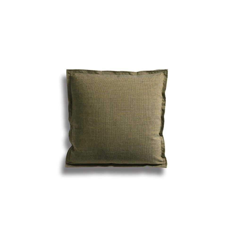 A sumptuous wool scatter cushion. Works well to complement a multitude of lounge furniture or pair with 12H's matching reversible sofa system. With dual-facing colors, either side of the cushion allows your home decor to move through the seasons