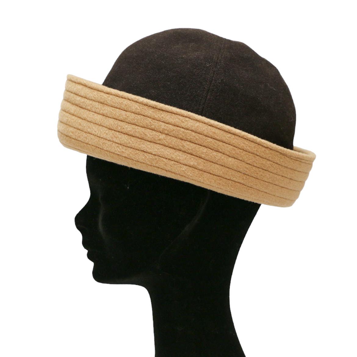 Women's or Men's Wool Hat Motsch For Hermès For Sale